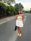 Bubble Skirt White