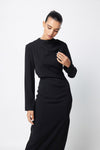 Mossman Sense Of You Maxi Dress Black