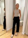 Second Female Stinna Knit Trousers Black