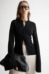 Elka Collective Aspen Crochet Knit Black