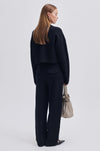 Second Female Stinna Knit Trousers Black