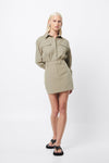 Mossman Alias Mini Skirt Eucalyptus