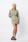 Mossman Alias Mini Skirt Eucalyptus