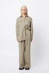 Mossman Bystander Shirt Eucalyptus
