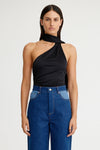 Significant Other Delphine Top Black