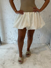 Bubble Skirt White