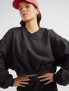 Ena Pelly Hailey Crop Sweatshirt
