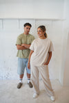 AK Oversized Tee Stone