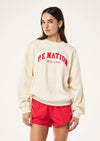 PE Nation Heritage Sweat Whisper White