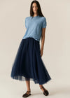 POL Clothing Pax Pocket Tee Blue