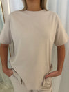 AK Oversized Tee Stone