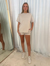 AK Oversized Tee Stone