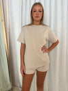 AK Oversized Tee Stone