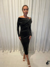 One Fell Swoop Vixen Midi Bracken Velour
