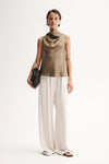 Elka Collective Eleanor Top Mocha