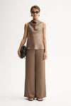 Elka Collective Eleanor Top Mocha