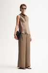 Elka Collective Eleanor Top Mocha