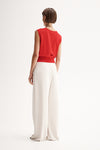 Elka Collective Halifax Knit Vest Red
