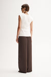Elka Collective Santori Knit Top White