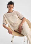 Morrison Dallas Knit Tee Milk