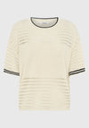 Morrison Dallas Knit Tee Milk