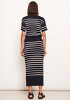 POL Clothing Ezra Skirt Ink/Pebble