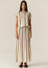POL Clothing Tedd Knit Tee Natural/Ivory