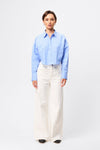 Mossman Repeat After Me Cropped Shirt