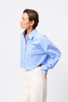 Mossman Repeat After Me Cropped Shirt