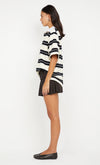 Bec & Bridge Kylo Jersey Tee Ink/Ivory Stripe
