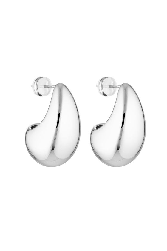 Porter Jewellery Blob Earrings Silver
