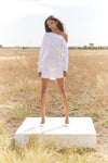 Mossman Homage Mini Dress White