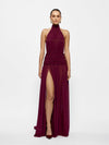 Effie Kats Verity Gown Burgundy