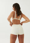 P.E Nation Bronte Bikini Bottoms in Print