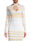 Significant Other Blair Top Almond and Cream Stripe