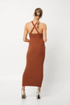 Mossman Dreaming Wild Dress Ginger Biscuit