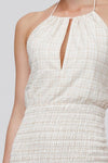 Significant Other Aries Dress Almond Check