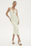 Ownley Stella Dress Lime Wave