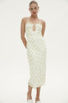 Ownley Stella Dress Lime Wave