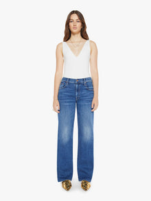  Mother Denim The Mid Rise Maven Sneak Over The Top