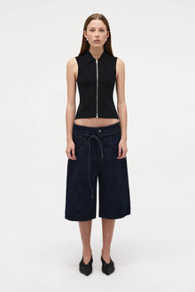  Neuw Denim Suki Zip Top Black