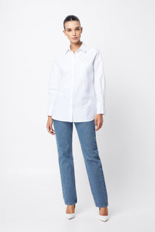  Mossman Belmont Shirt White