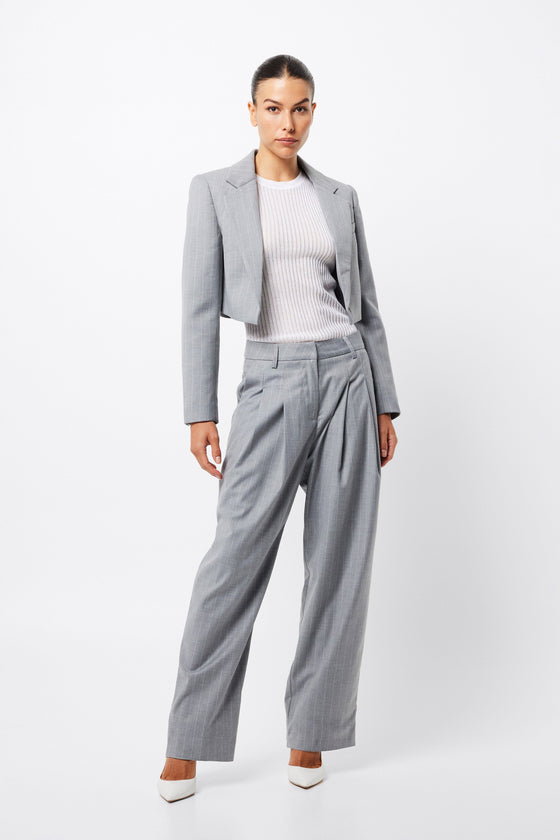 Mossman Duality Cropped Blazer