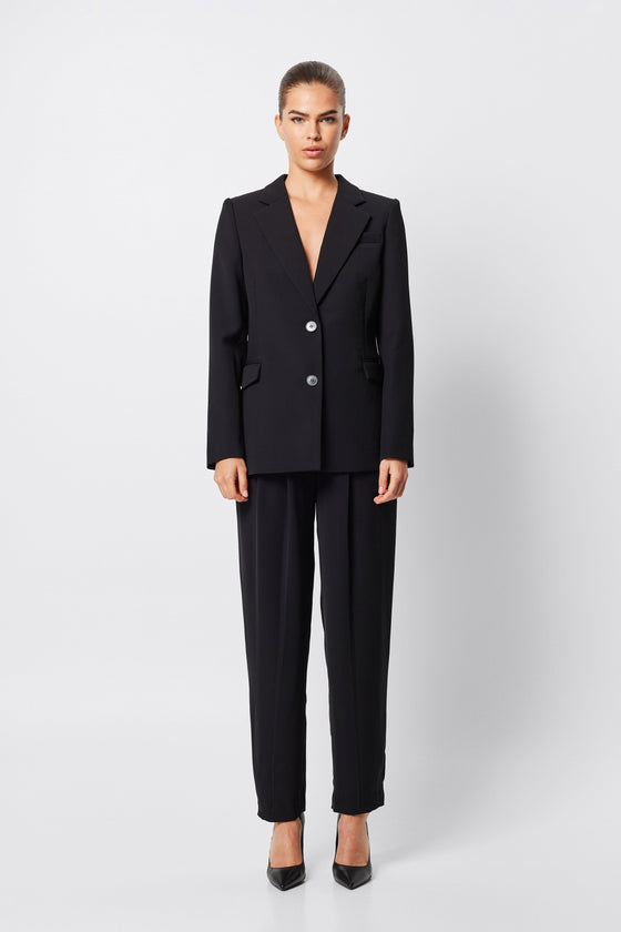 Mossman Saint Tropez Blazer Black