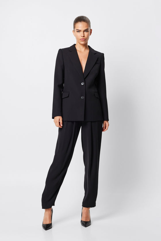 Mossman Saint Tropez Blazer Black