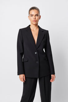  Mossman Saint Tropez Blazer Black