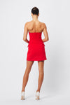 Mossman Linear Mini Dress Red