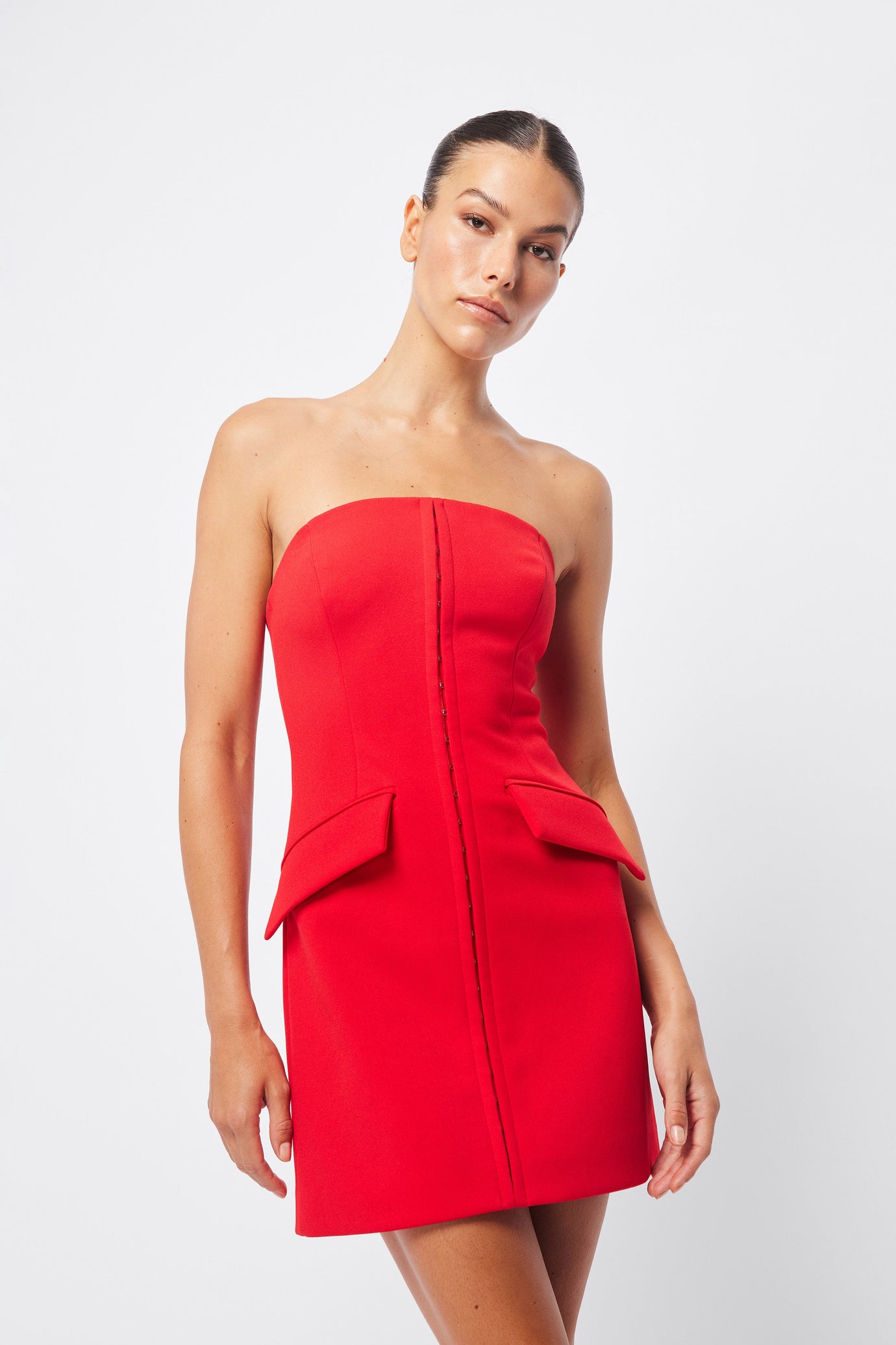 Mossman red dress hotsell