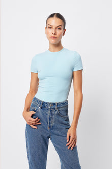  Mossman The Bowery Top Mist Blue