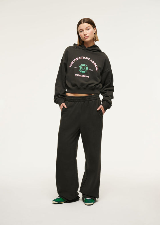 PE Nation Crescent Hoodie Asphalt